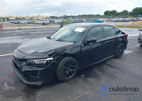 2023 Honda Civic Sport z USA, uszkodzony, nr VIN 2HGFE2F53PH525846